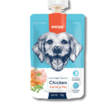 Wanpy Taste Meat Paste Dog Chicken, Carrot & Pea